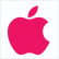 Adesivo em Vinil Logo Apple