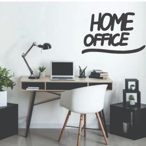 Quadro decorativo em MDF 3MM Home Office Para Escritório em Casa Escultura MDF 3MM 46x30cm Cru, Branco e Preto  Laser 